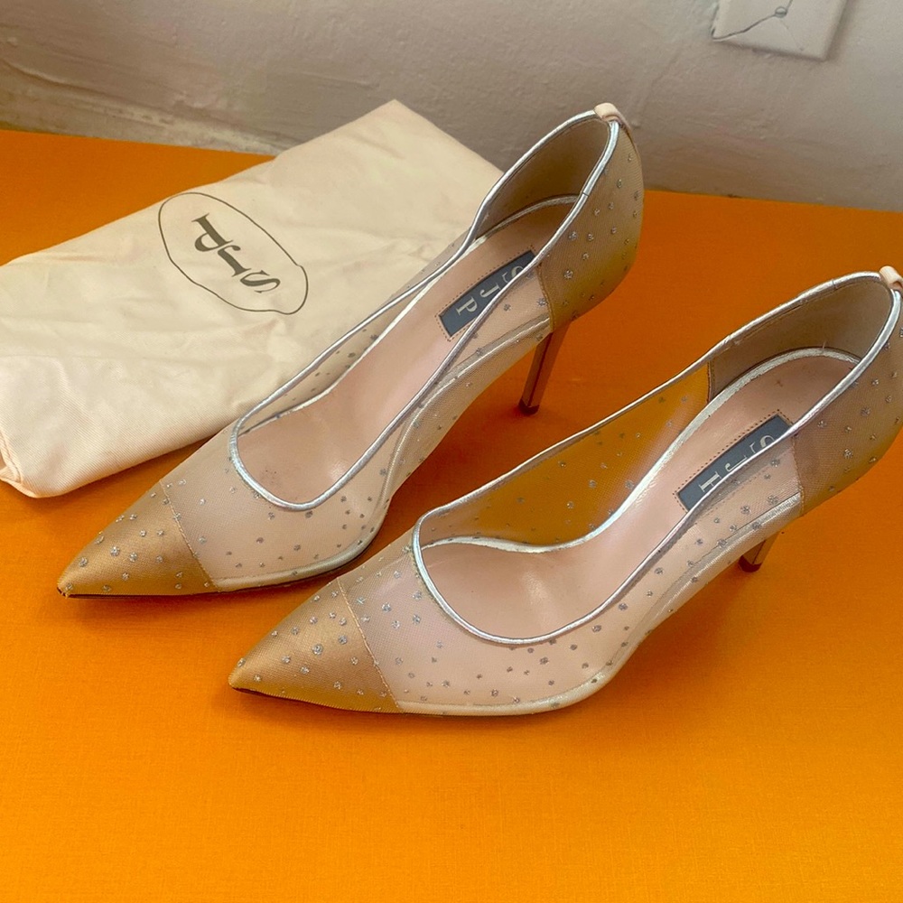 SJP by Sarah Jessica Parker Eclipse MA in Nude $395 size 39.5 new